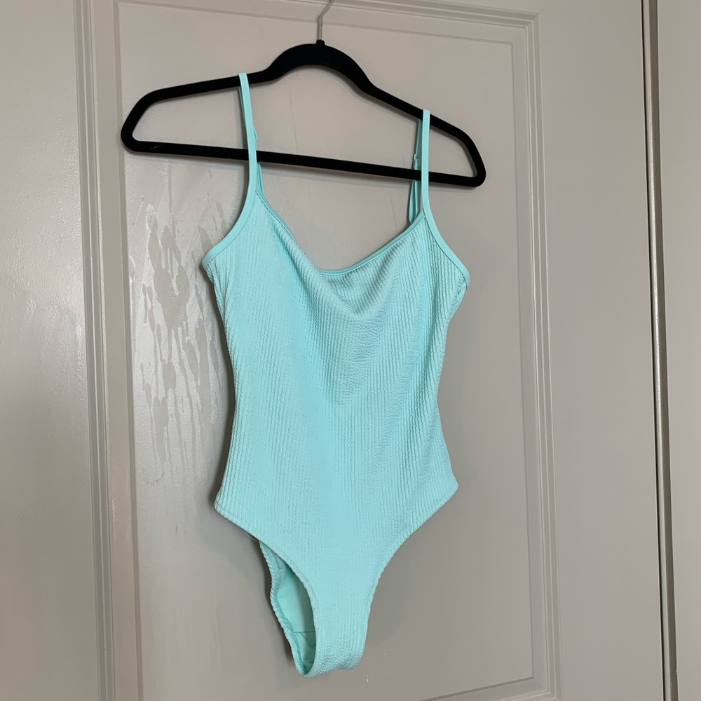 Aerie Crinkle Scoop One Piece Swimsuit